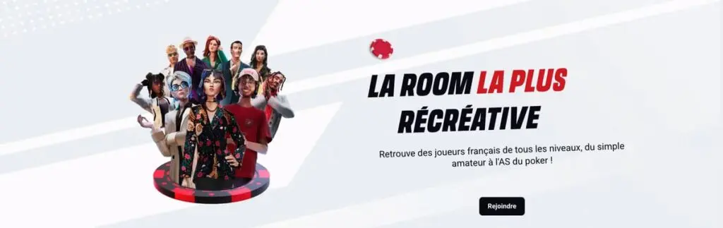 La room de poker Betclic Poker