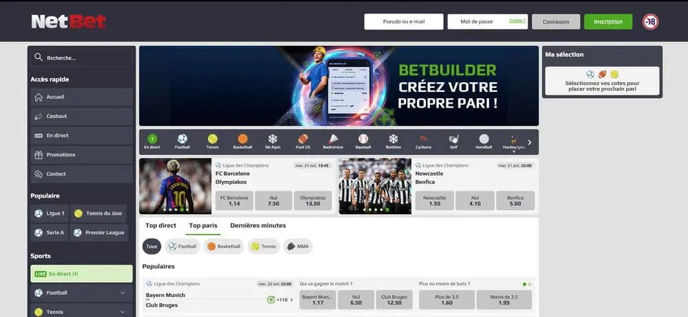 Netbet bookmaker