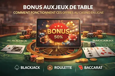 Bonus jeux de table