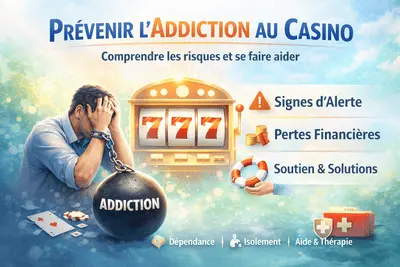 Prévention contre l'addiction au casino en ligne