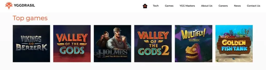 Yggdrasil fournisseur de jeux de casino