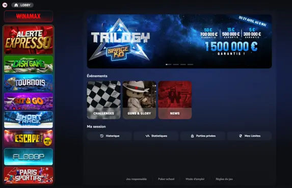 le design de Winamax