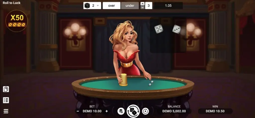 Craps en ligne Roll to Luck