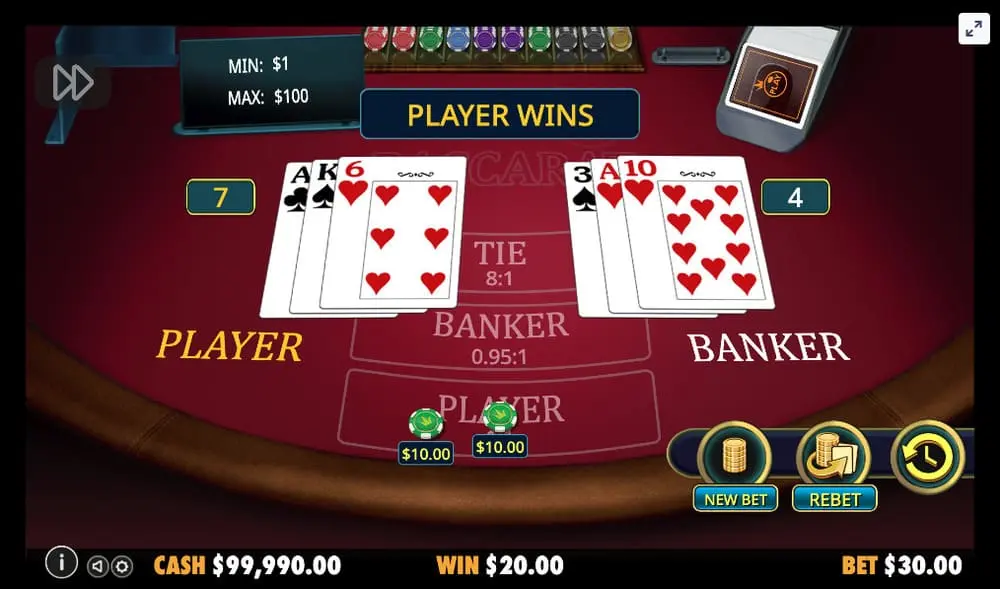 jeux de baccarat de  Pragmatic Play