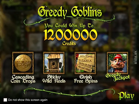 Greedy Goblins machine à sous