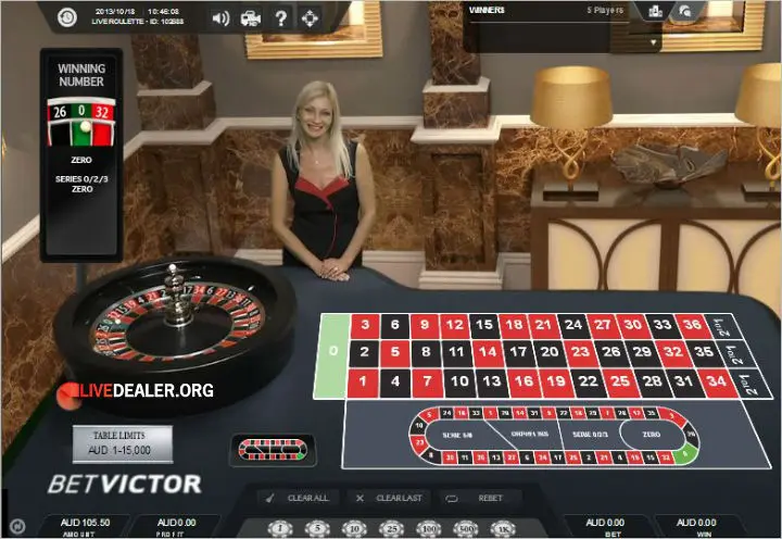 Roulette en live