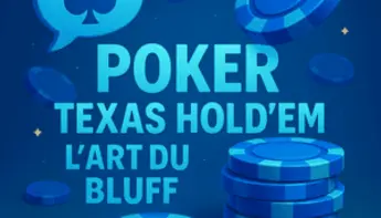 Texas Hold’em : maîtrisez l’art du bluff