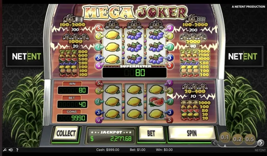 Slot Mega Joker