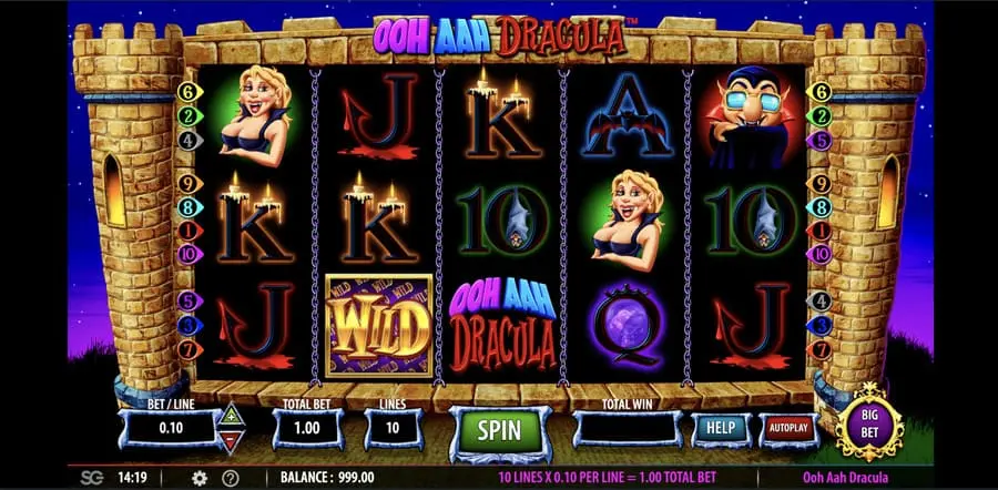 Slot Ooh Aah Dracula (Barcrest)