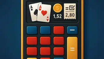 La calculette des joueurs de poker et paris sportifs