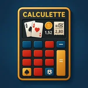 Calculatrice de poker et paris sportifs