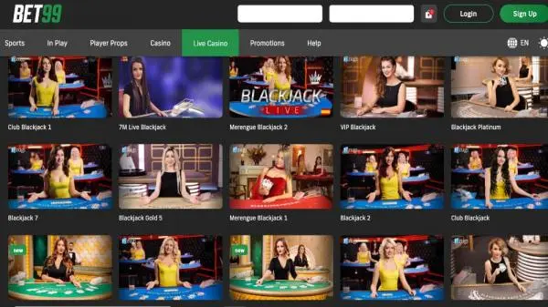 Notre avis sur le casino Bet99