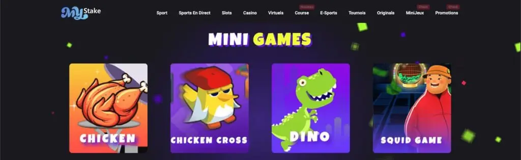 Mini Games My Stake