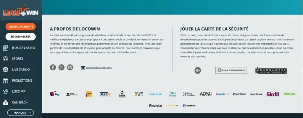 Support Locowin