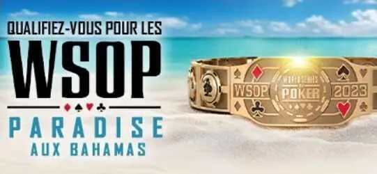 Direction les Bahamas avec Winamax et le WSOP!