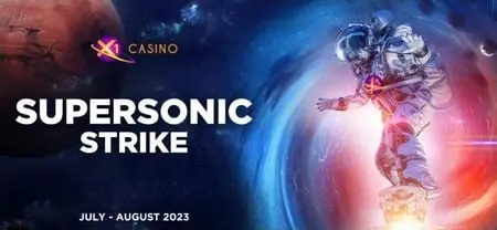 Supersonic Strike de X1 Casino