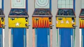 Wayne Thiebaud peint des machines à sous!