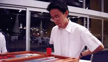 Masayuki « Mochy » Mochizuki, meilleur joueur de backgammon au monde
