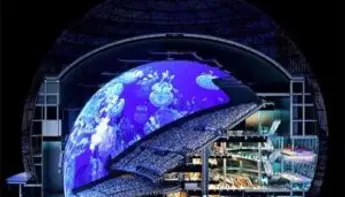 Une sphère qui fait grand bruit à Las Vegas!