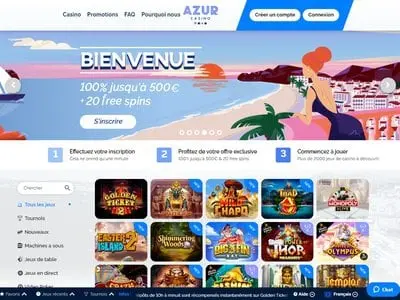 Un avant-goût des vacances chez Azur Casino!