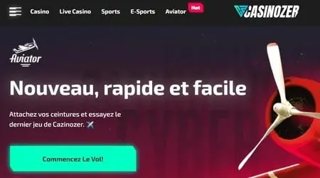 Casinozer &#8211; Aviator &#038; Esports : Crash contre Cash!