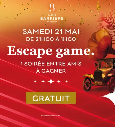 Escape Game au casino Barrière