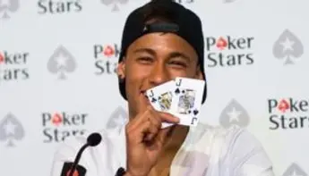 Neymar, bon perdant au poker!