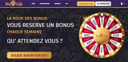 PlayRegal Casino &#8211; un bonus à chaque dépôt!