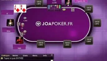 Fermeture de la salle de poker en ligne MyJoaPok