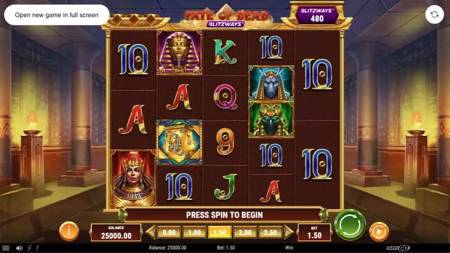 Fate of Dead Blitzways (Play’n GO)