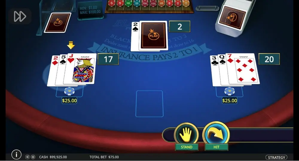 Compter les cartes au blackjack