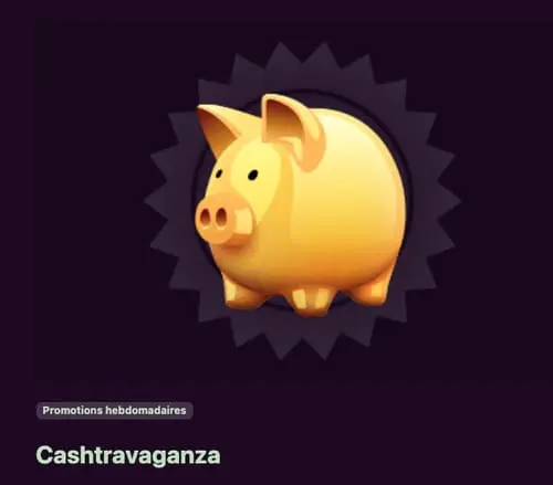 AvantGarde casino promotions hebdo cashback