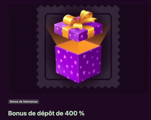 AvantGarde bonus de bienvenue