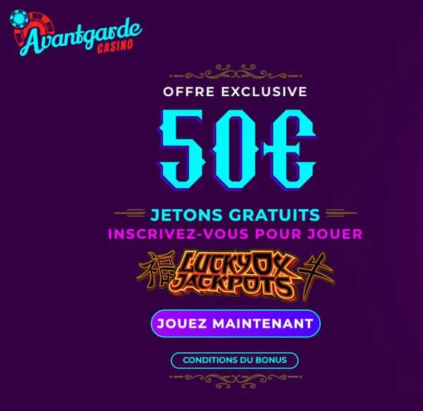 AvantGarde 50€ sans dépôt