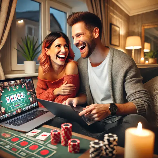 Soiree Saint Valentin au casino en ligne