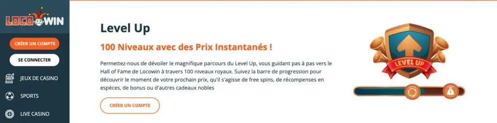 Les offres spéciales de Locowin