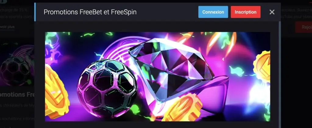 Bnous tours gratuits et free spin de MyStake