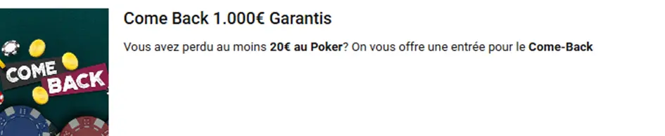 Promotions Unibet Poker