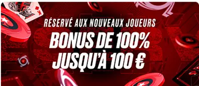 PokerStars bonus de bienvenue