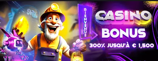Pack de bienvenue Casino MyStake