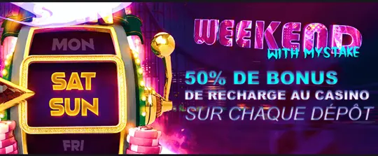 Promotions weekend MyStake