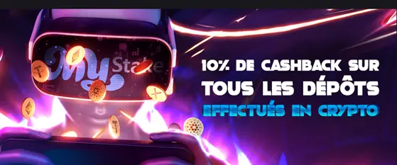 10% cashback MyStake