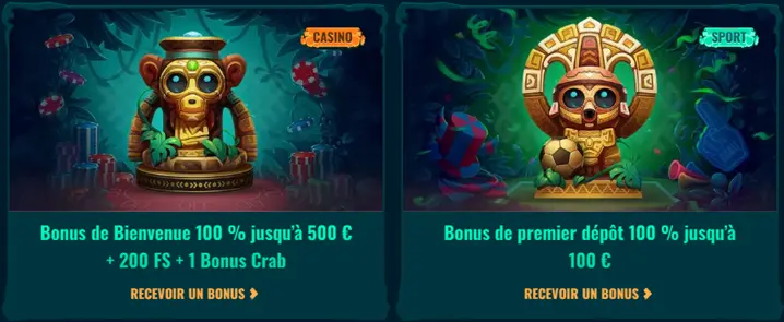 Spinanga casino bonus bienvenue