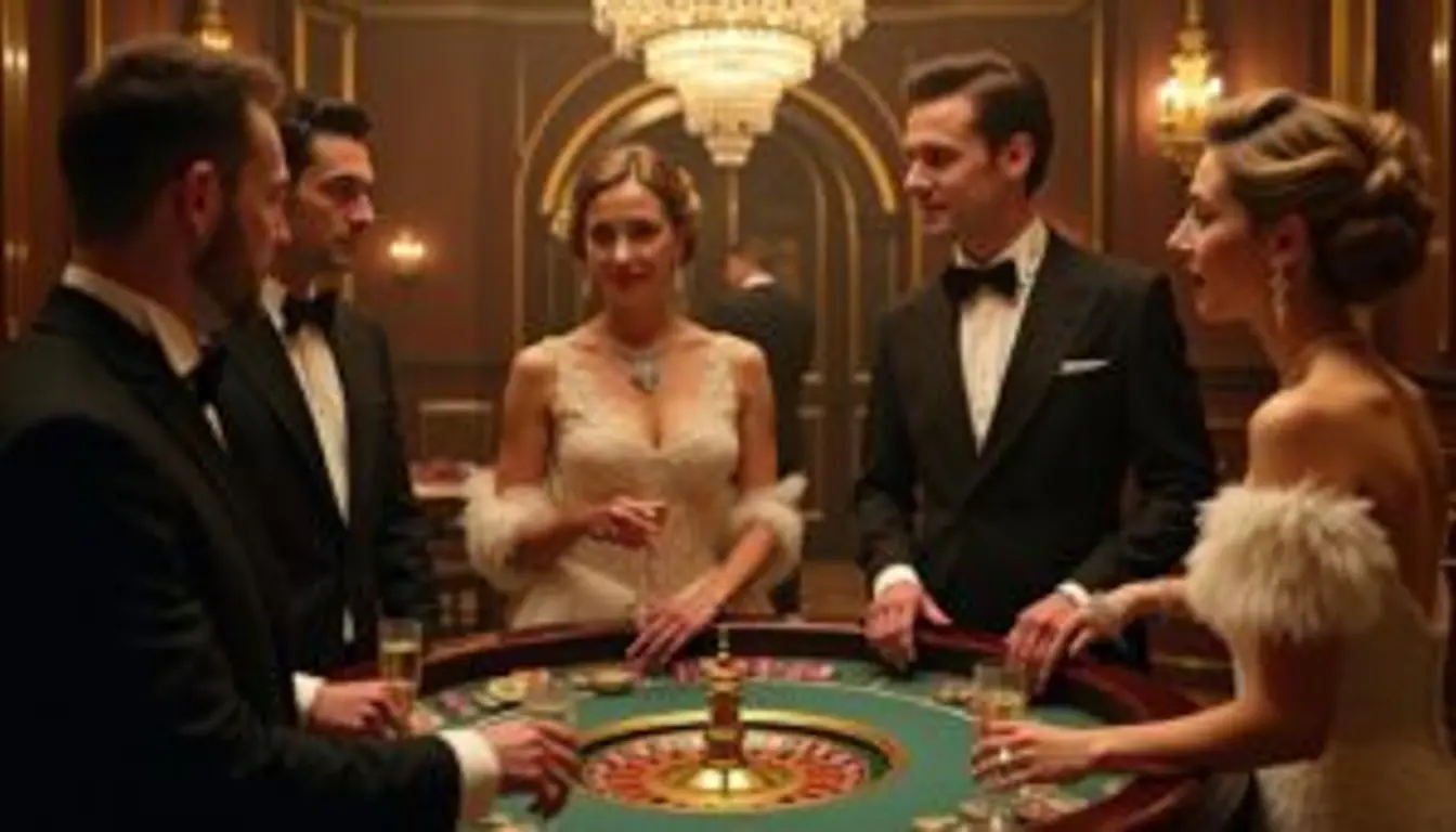 Glamour des casinos en France : haute couture et mises élevées