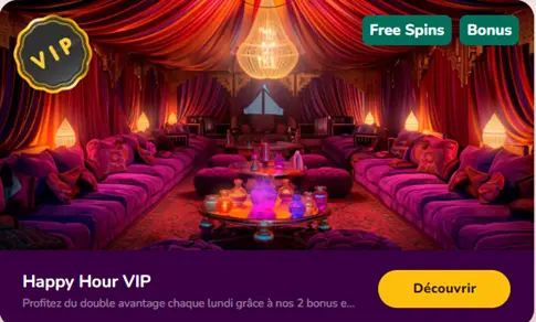 Le Happy Hour VIP de Wild Sultan