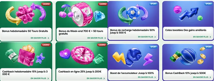 Offres promotions de Casinolo