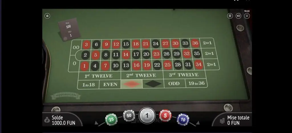 Faites vos jeux a la roulette en ligne