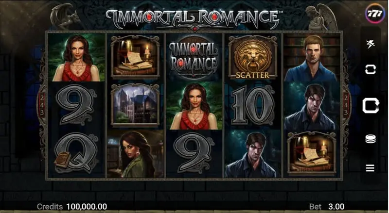 Immortal Romance machine à sous