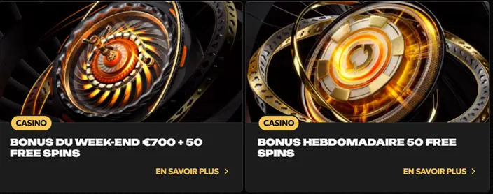 Les offres spéciales de Spincy