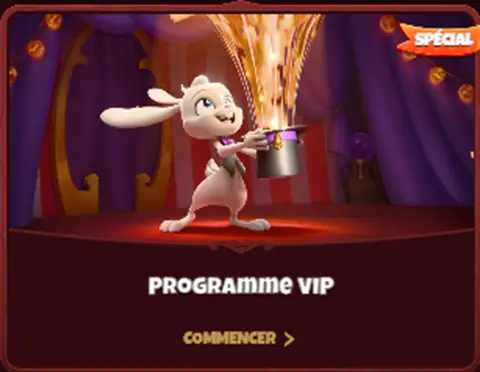 Programme VIP de Magius casino